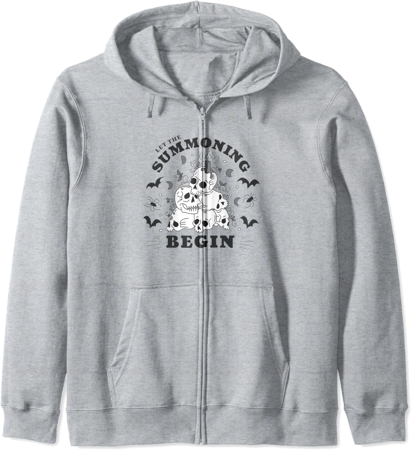 Let the summoning Begin Zip Hoodie