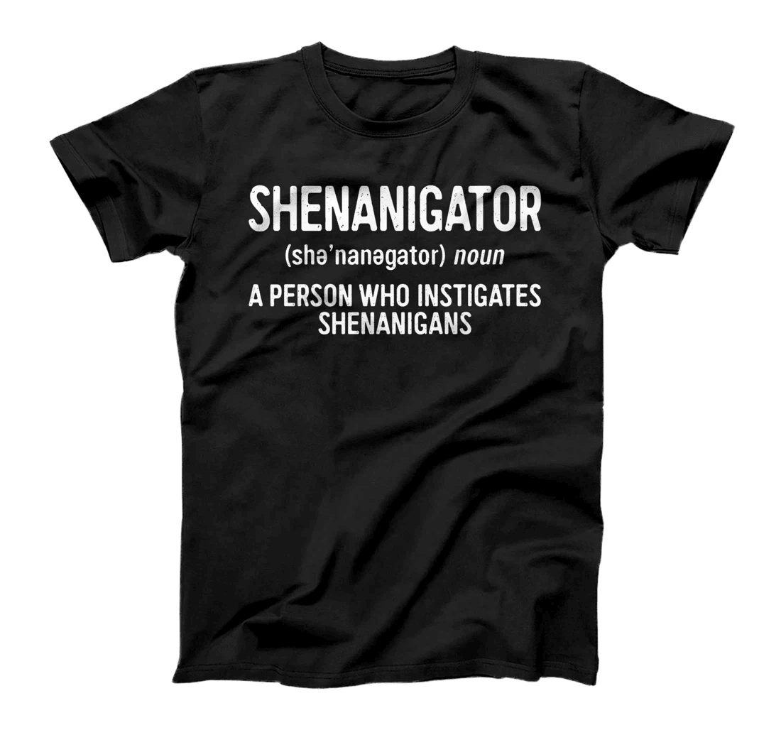 Shenanigator Definition T-Shirt Saint Patrick Day Gift Shirt Premium T-Shirt