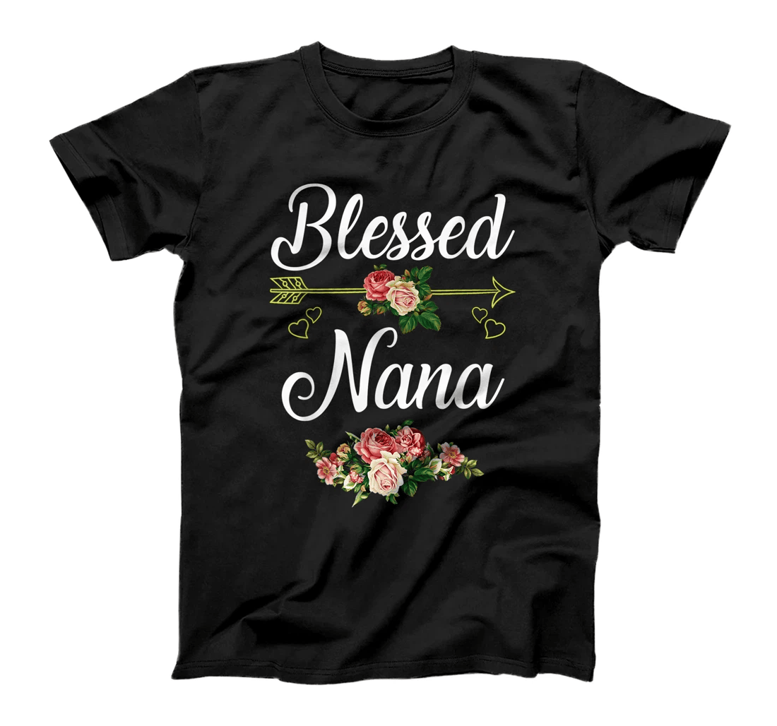 Blessed Nana T-Shirt Cute Blessed Grandma Shirts Gifts T-Shirt