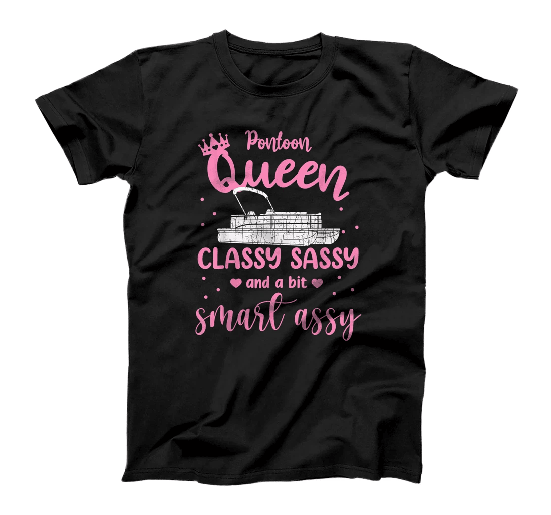 Pontoon Queen T Shirt For Women Pontoon Queen T-Shirt