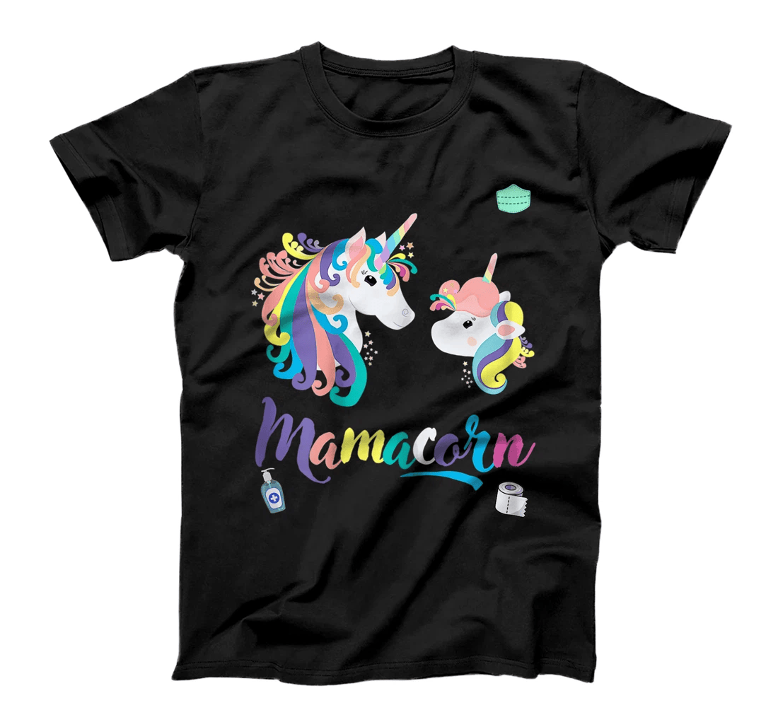 Womens Mom Unicorn With Tattoos T Shirt for Women T-Shirt