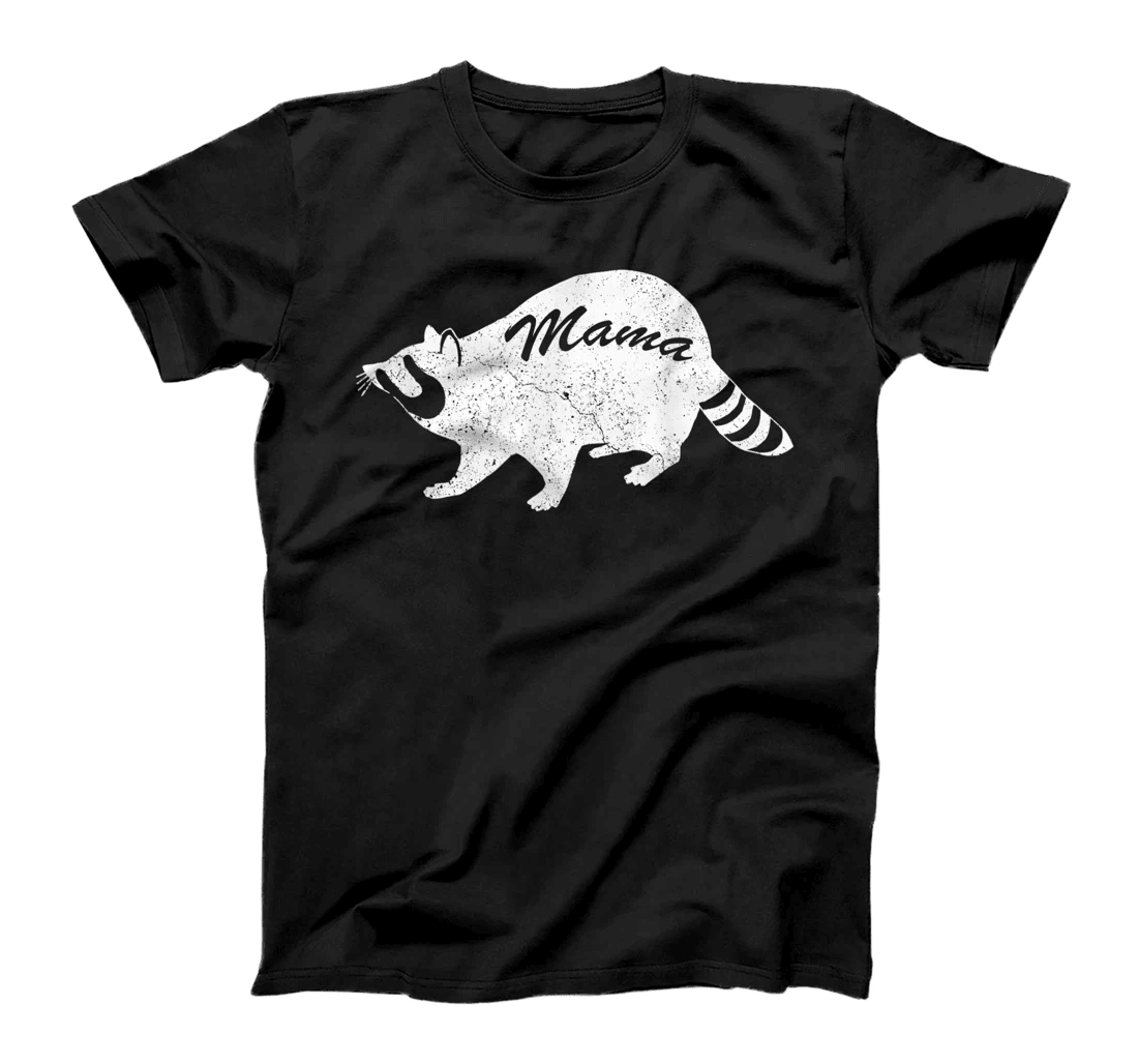 Mama Raccoon Mom Mother Day Shirt Mom Raccoon TShirt Women T-Shirt