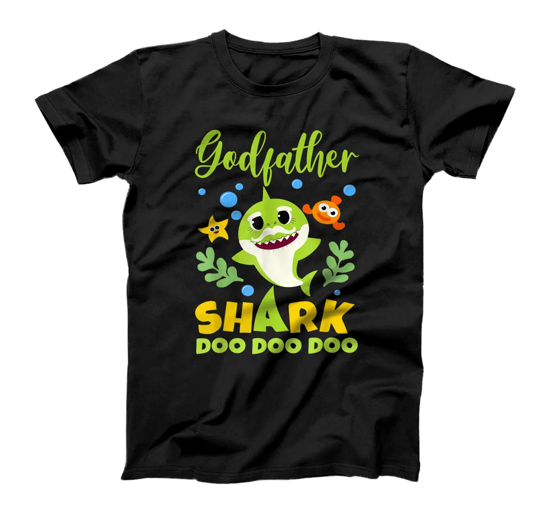 Godfather Shark T-Shirt Doo Doo Funny Baby Mommy Kids T-Shirt