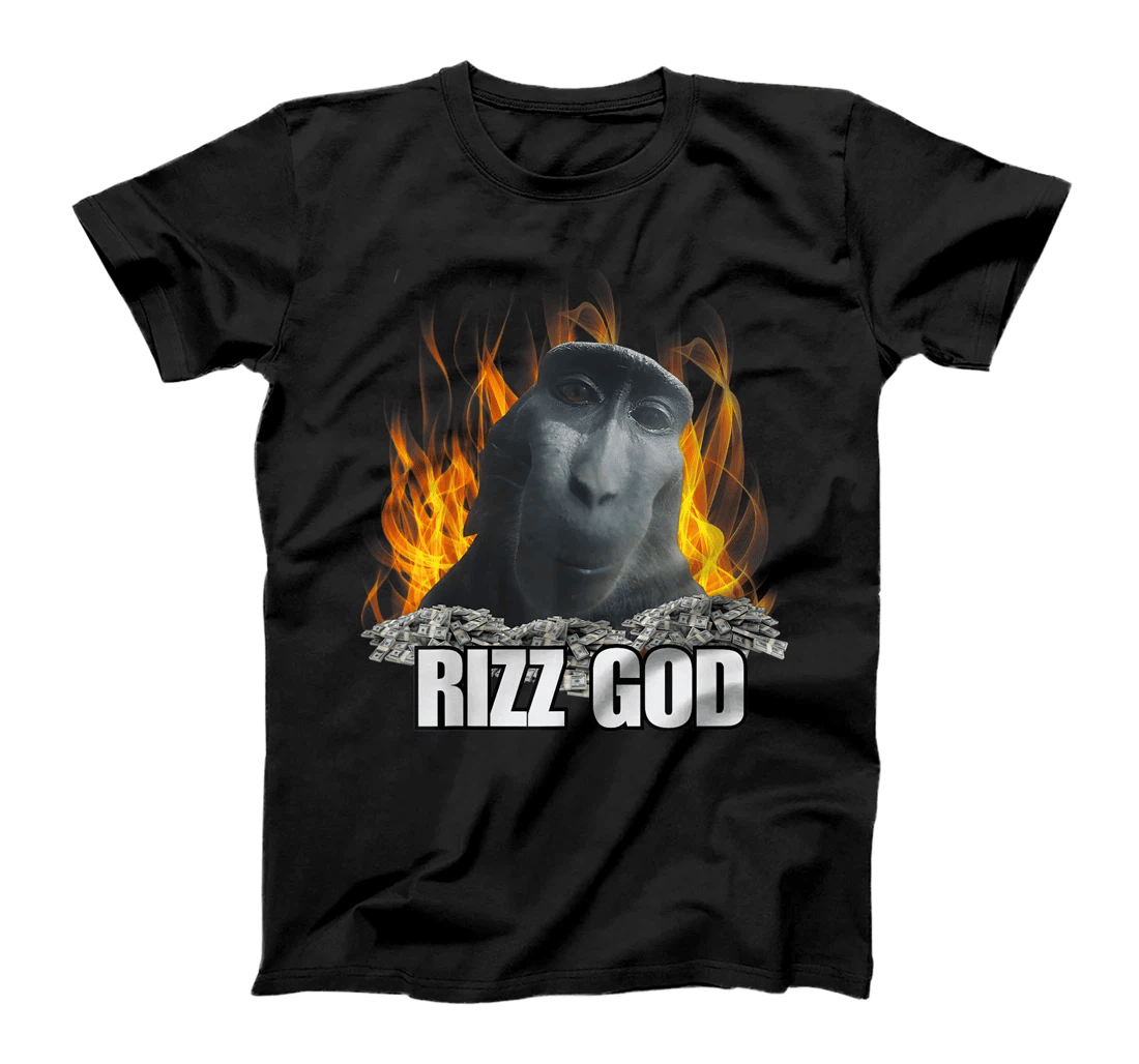 FUNNY RIZZ RIZZLER RIZZ GOD SLANG MEME TRENDING SOCIAL MEDIA T-Shirt