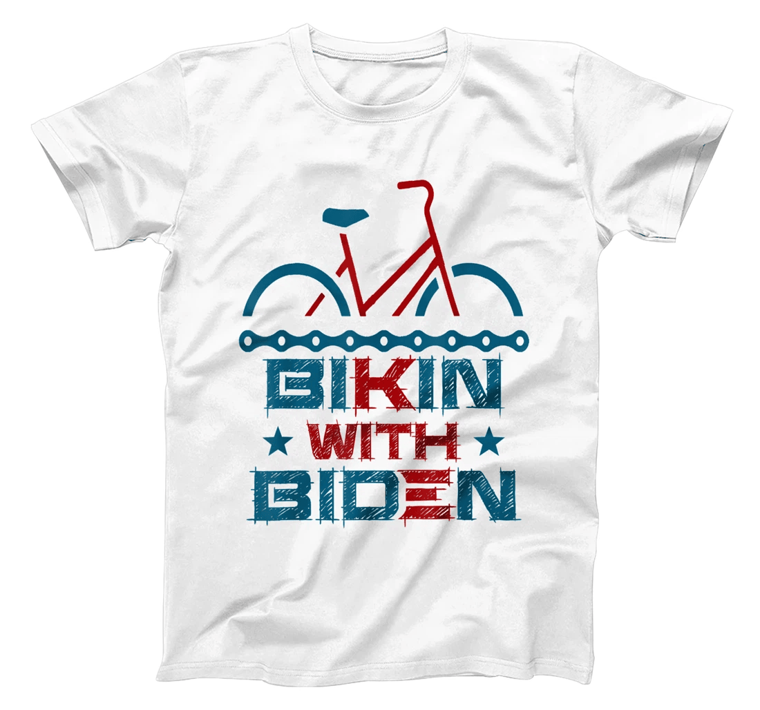 Biking With Biden Trump Can't Ride A Bike T-Shirt T-Shirt