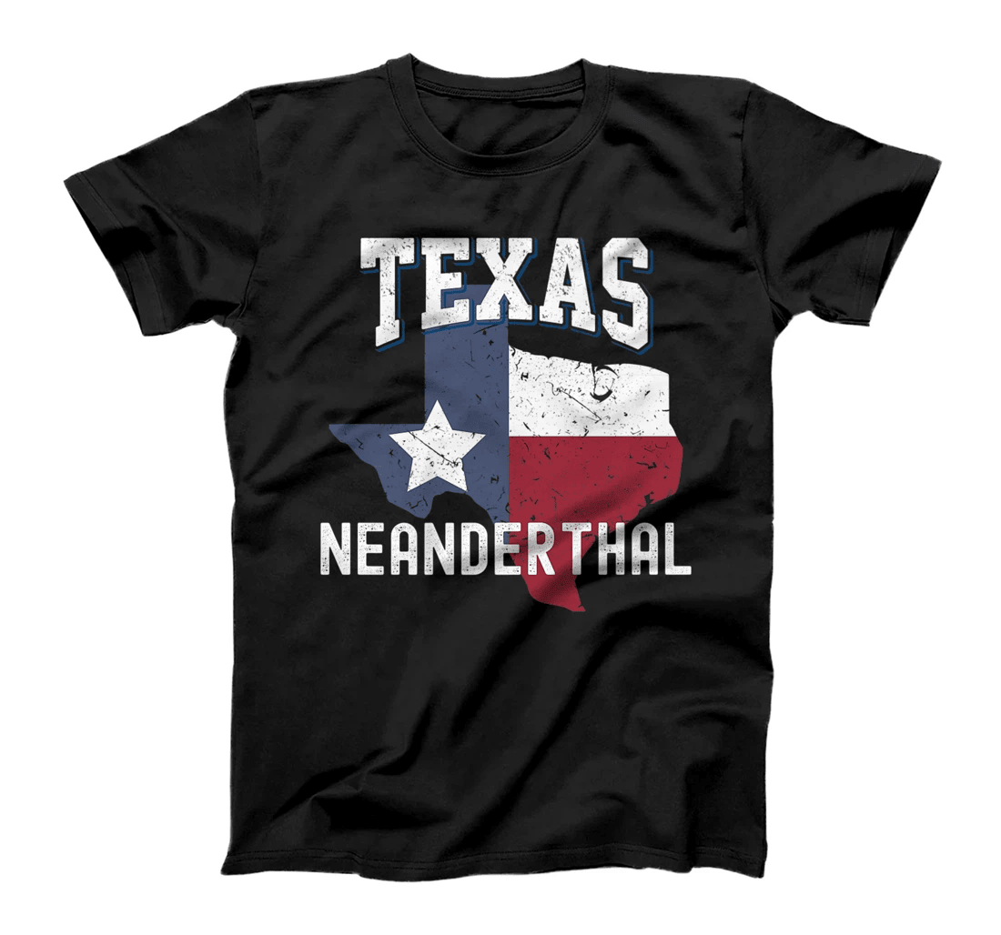 Funny Texas Neanderthal Political Statement American Love Premium T-Shirt