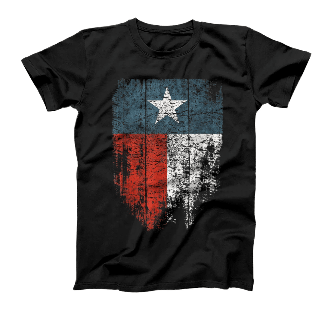 Texas T shirt Women Men | Vintage Vertical Texas State Flag T-Shirt