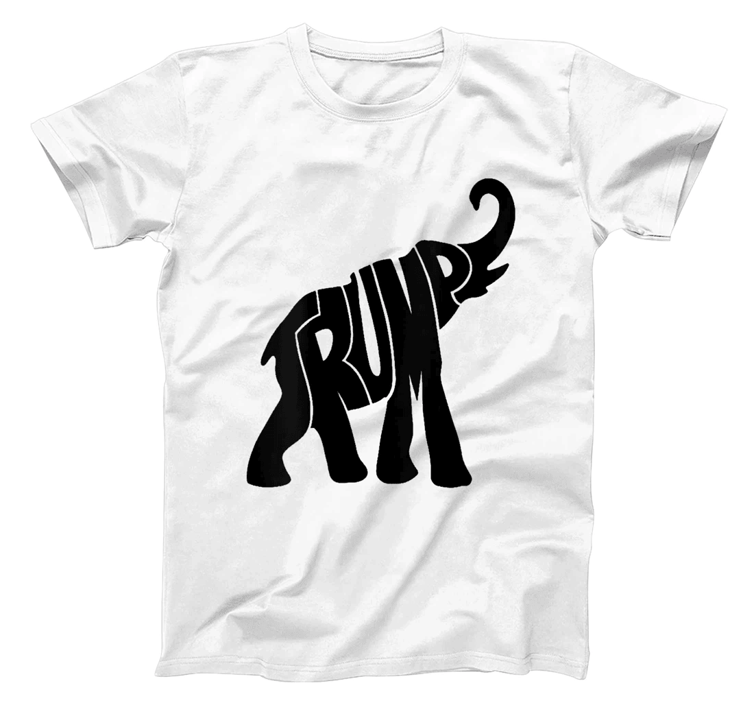 Womens President Trump Cool Political Gift Elephant Novelty Item T-Shirt