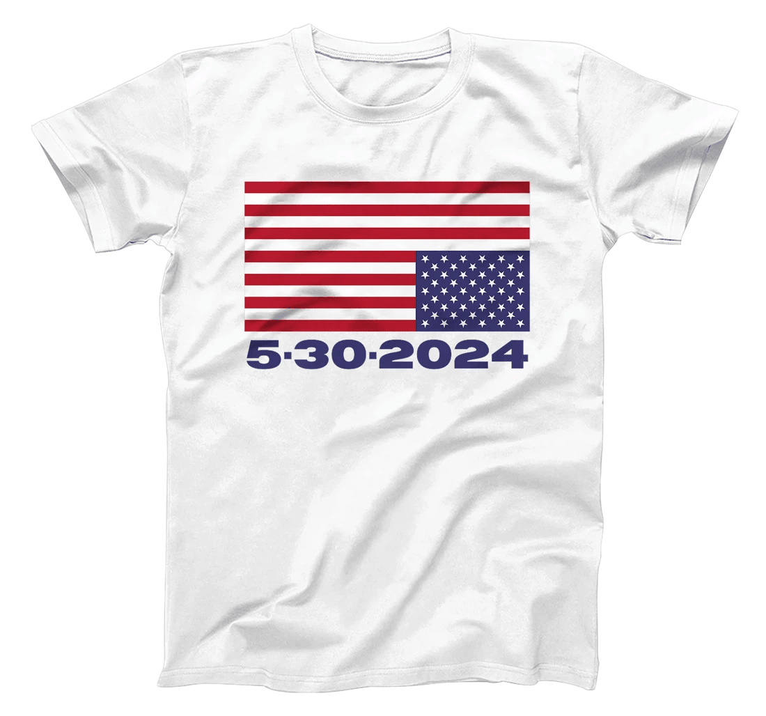 Donald Trump 2024 Upside Down American Flag 5 30 2024 Premium T-Shirt