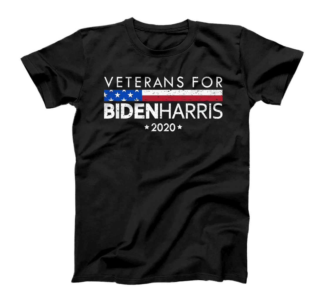 Veterans for Biden Harris T Shirt Democrat US Elections Vote T-Shirt