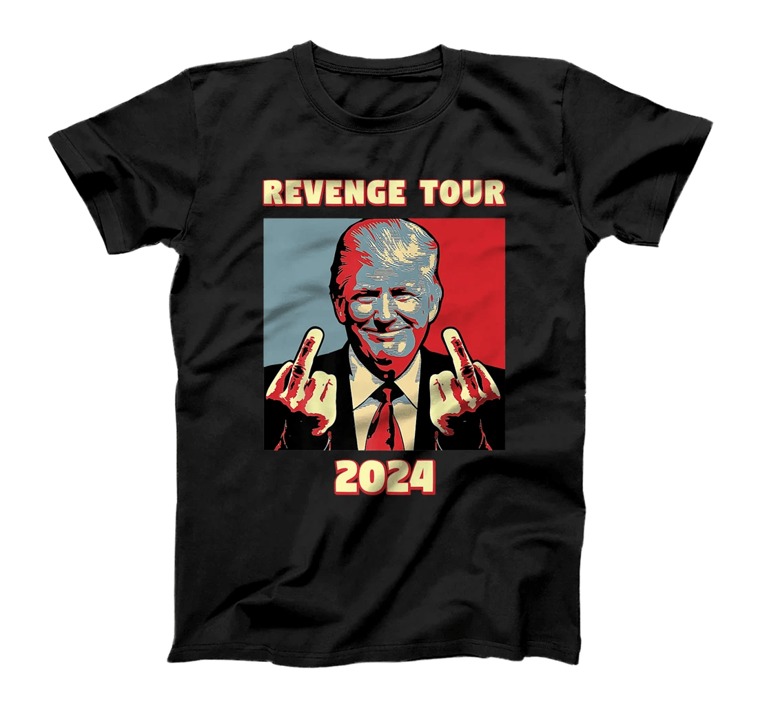 Revenge Tour 2024 President Trump Novelty Election Apparel Premium T-Shirt