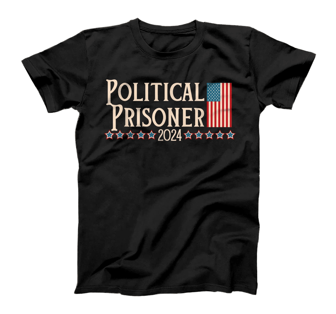 Political Prisoner 2024 Vote Trump November 5 American Flag T-Shirt