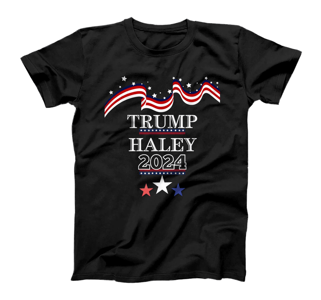 Donald Trump Nikki Haley 2024 Presidential Election Politics T-Shirt