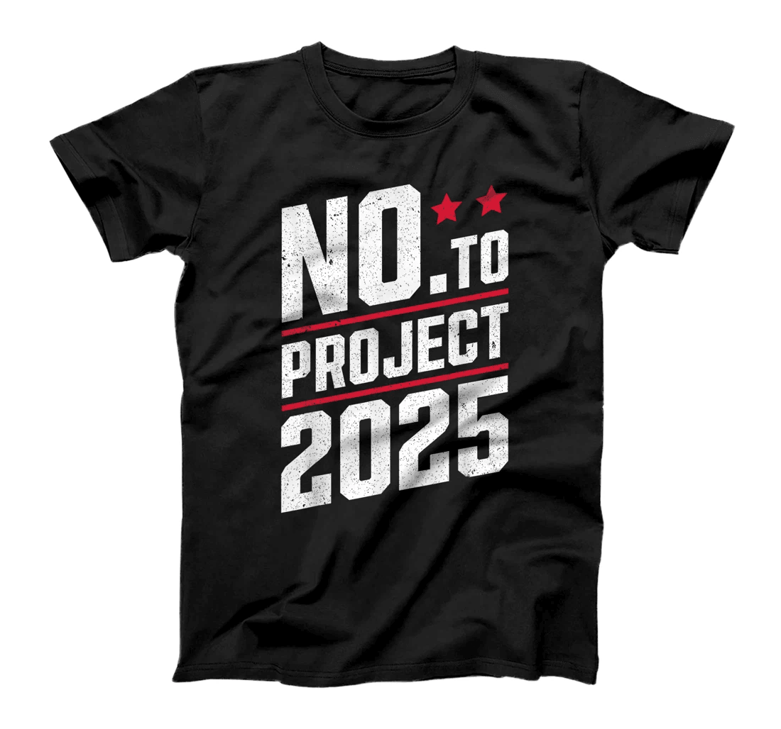 Current Political 2024 Stop Project 2025 Vintage Anti Trump T-Shirt