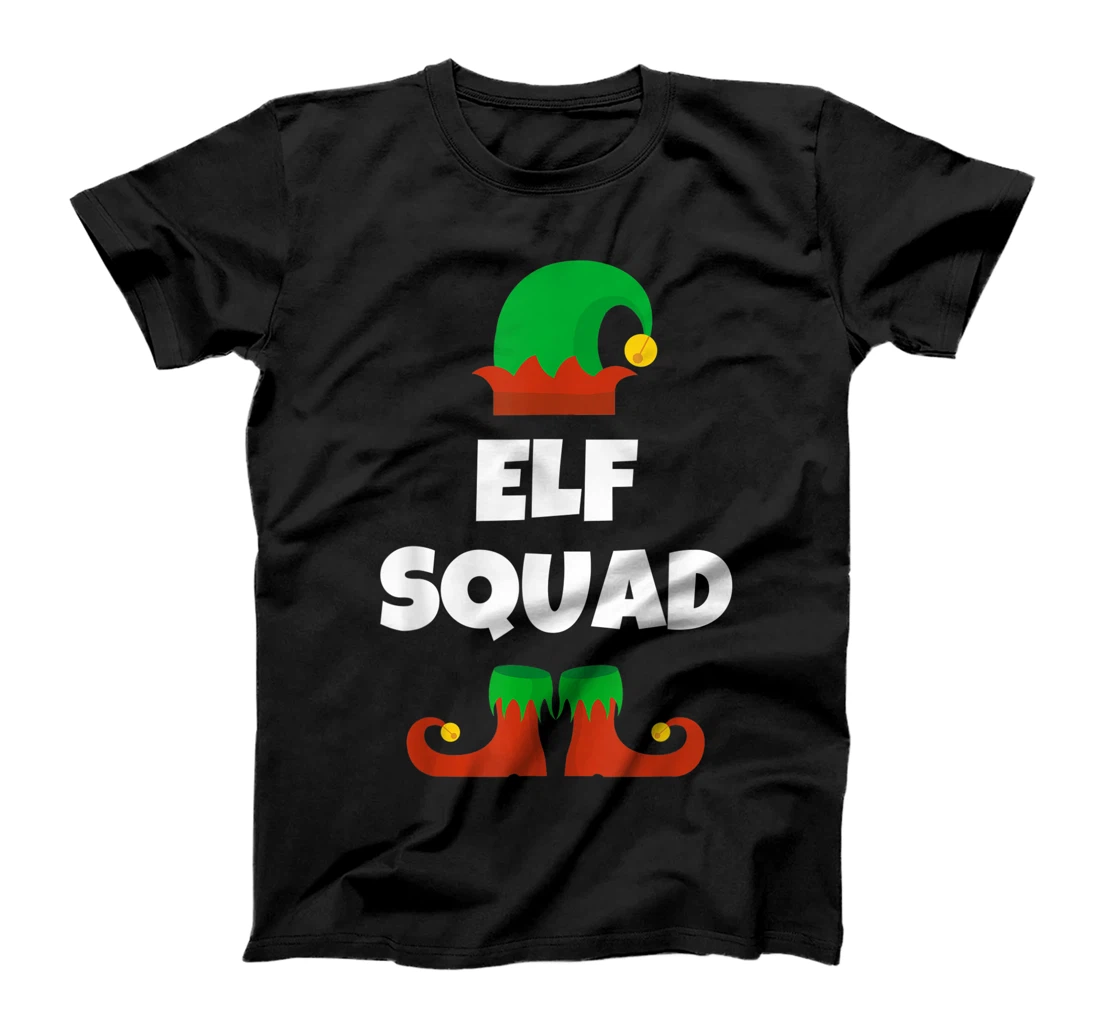 Elf Squad Funny Family Christmas Gift T-Shirt