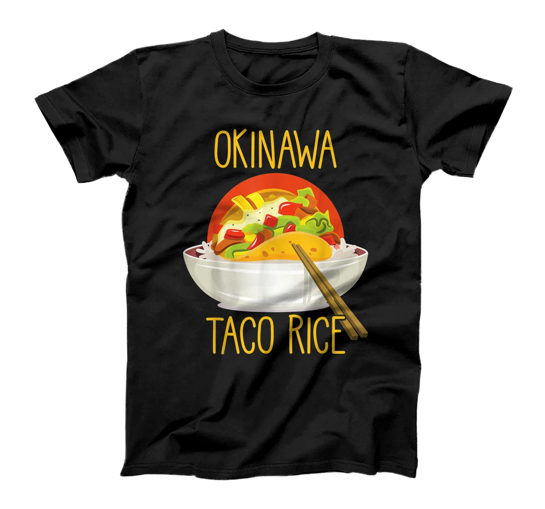 Okinawa Taco Rice japanese Kitchen Foodie T-Shirt