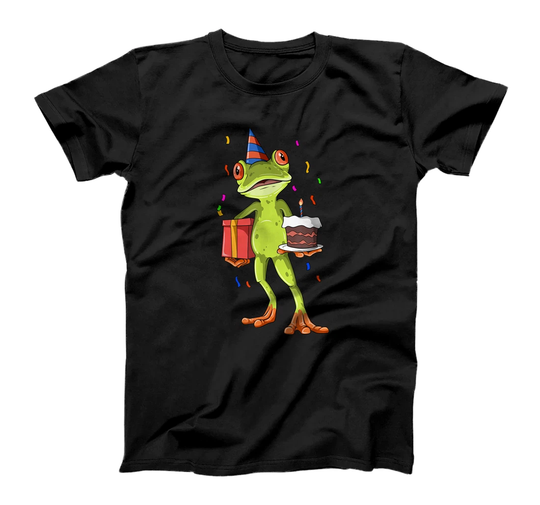 Frog Birthday Frog Birthday Party Frog Theme T-Shirt