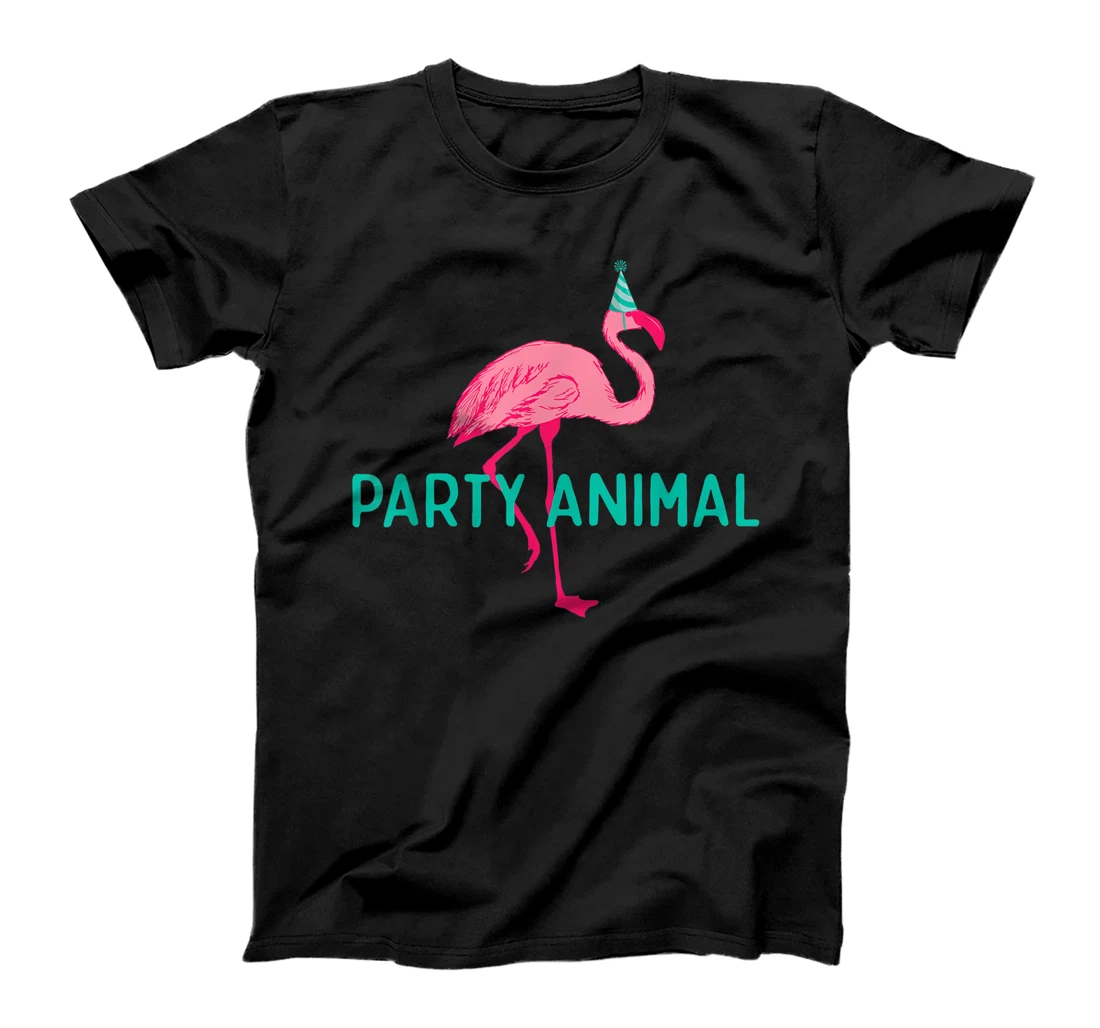 Party Animal Flamingo Birthday Shirt, Flamingo Birthday Gift T-Shirt