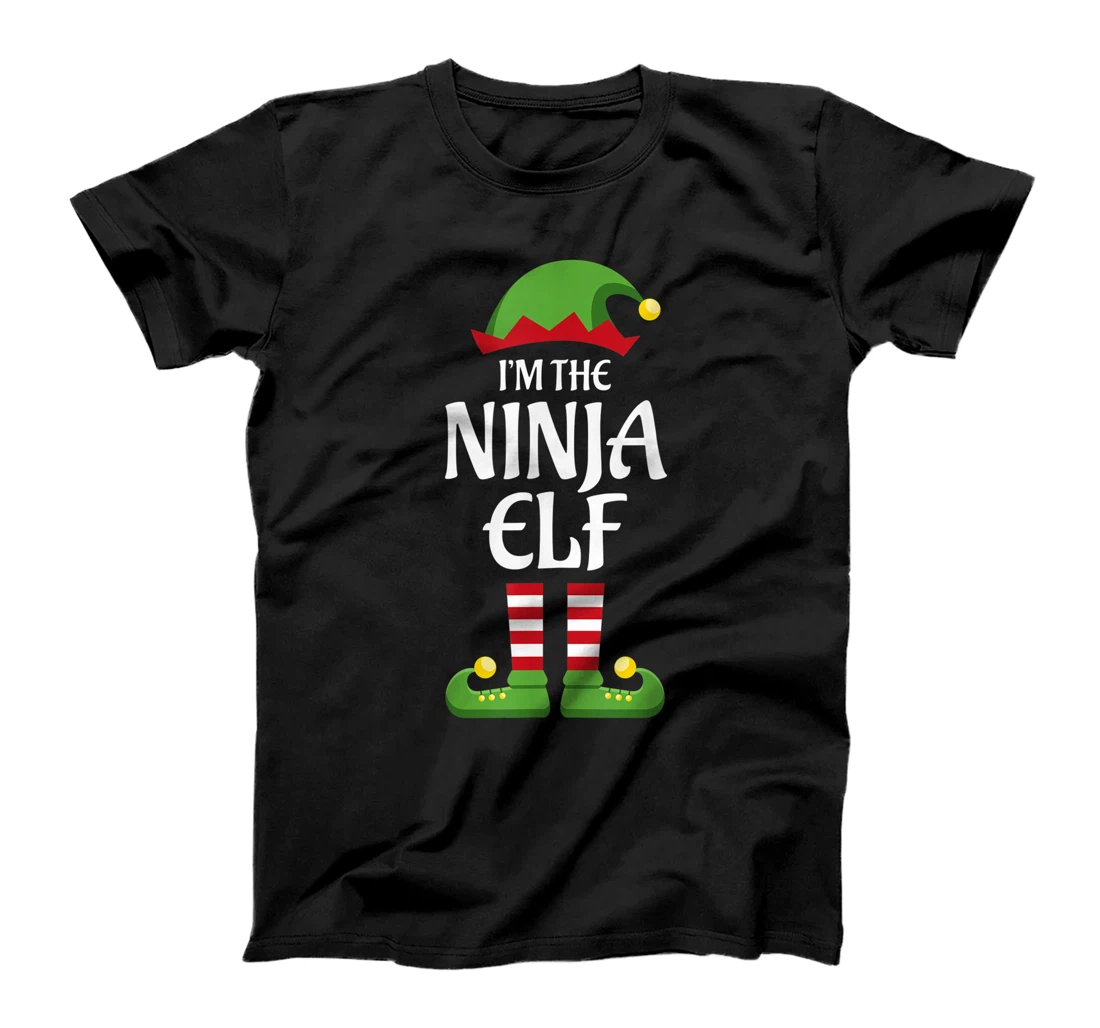 I'm The Ninja Elf Matching Family Christmas Gift Outfit T-Shirt