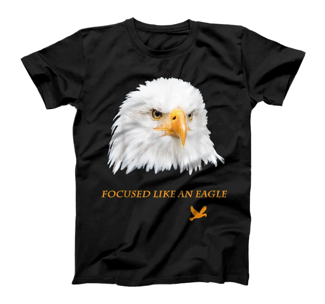 Bald Eagle Gift Idea Focussed like an Eagle Photo T-Shirt