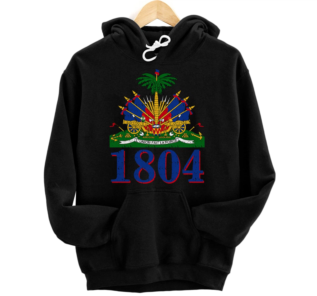 Personalized 1804 | Cute Haiti Year Of Independence Gift Pullover Hoodie