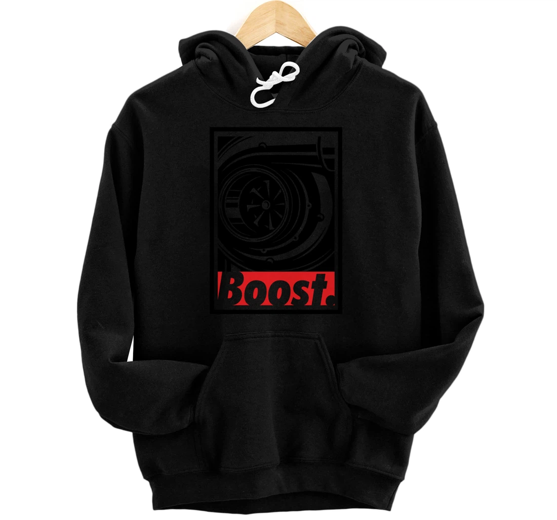 Personalized Mens Turbo Boost Hoodie , For racing and drift car lovers Pullover Hoodie