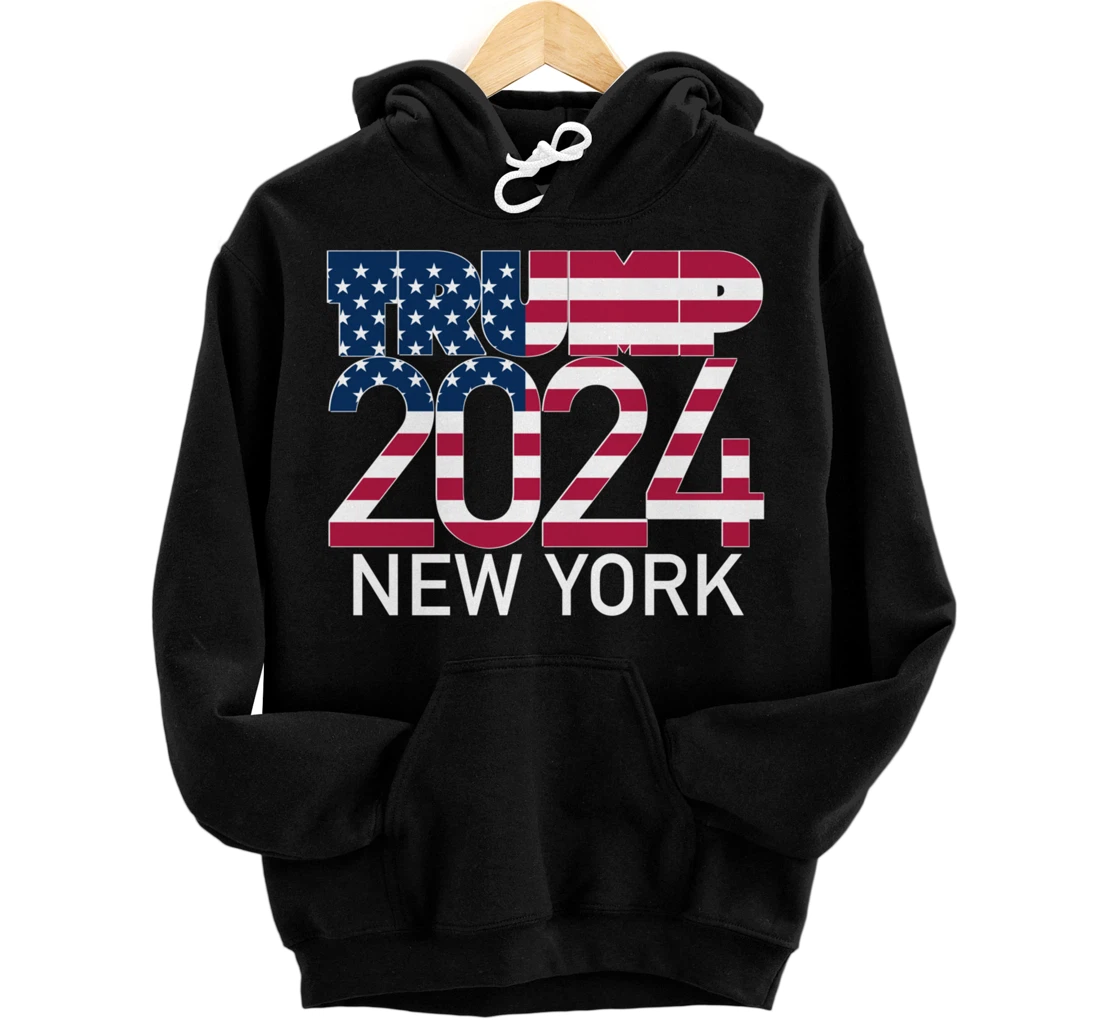 Personalized Trump 2024 New York T-Shirt Pullover Hoodie