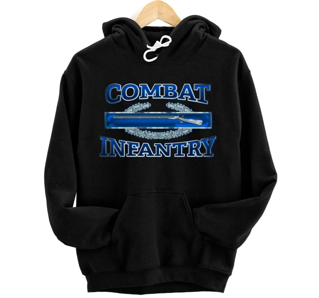 Personalized Combat Infantry Hi-Res 3D Pullover Hoodie