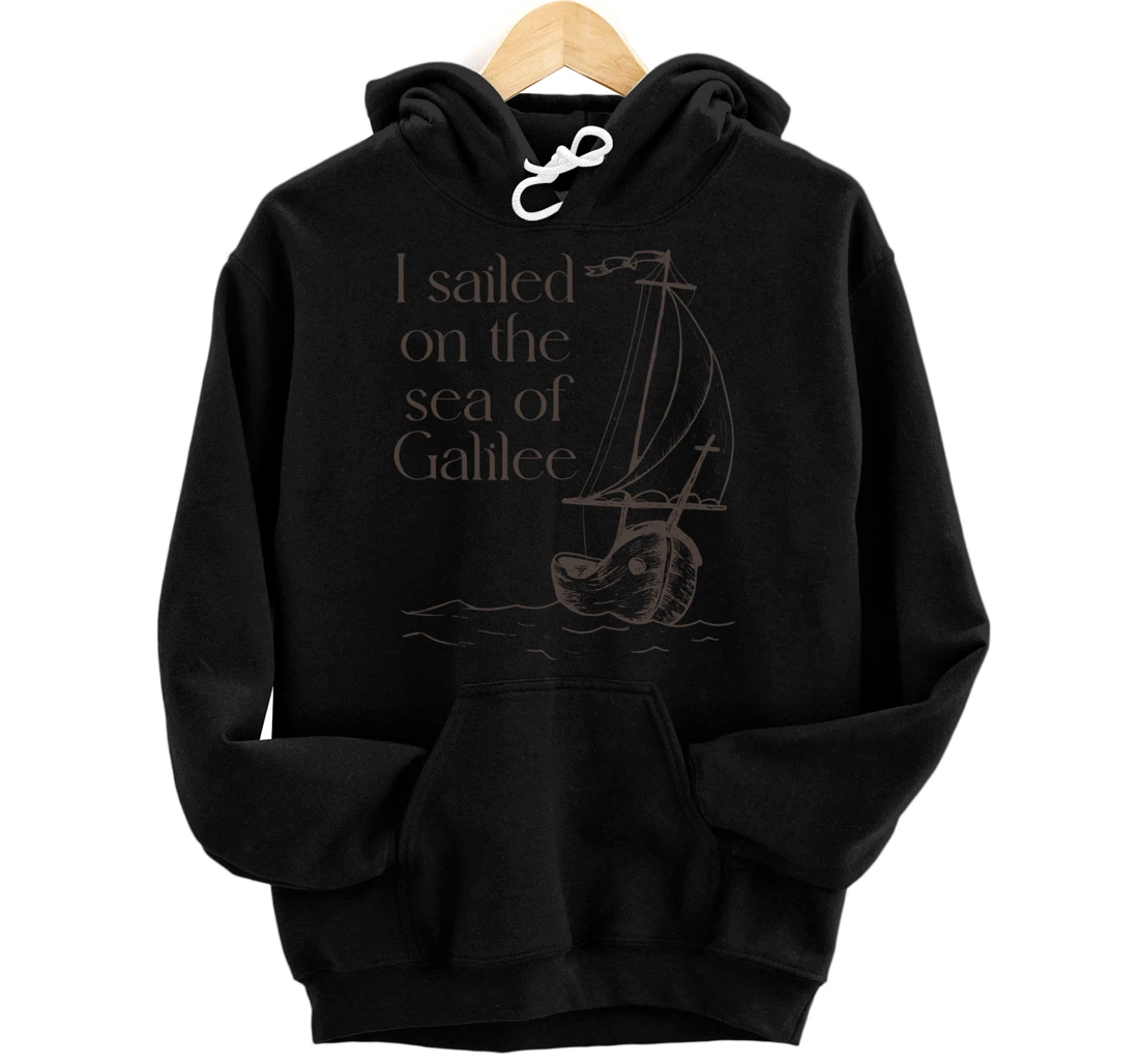 Personalized I Sailed on the Sea of Galilee Israel Jewish Israeli Jew Pullover Hoodie