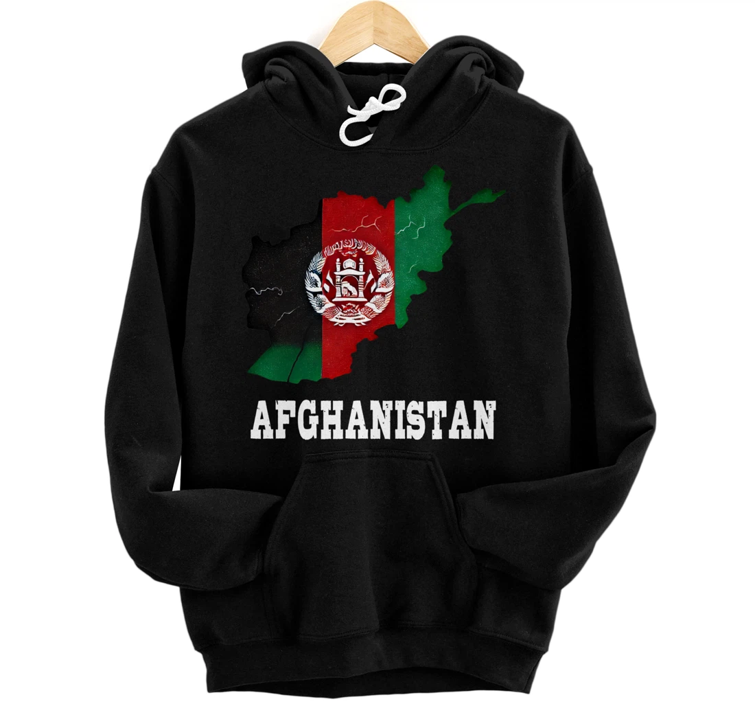 Personalized Afghanistan Apparel Afghan Flag Afghani Wear Pullover Hoodie