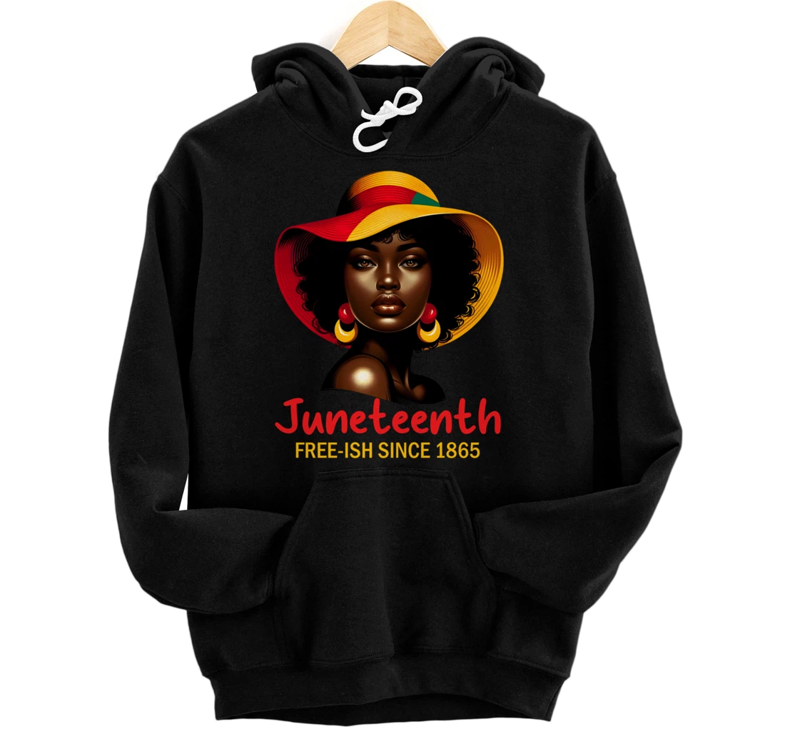 Personalized Juneteenth Commemorating 1865 Independence Pullover Hoodie