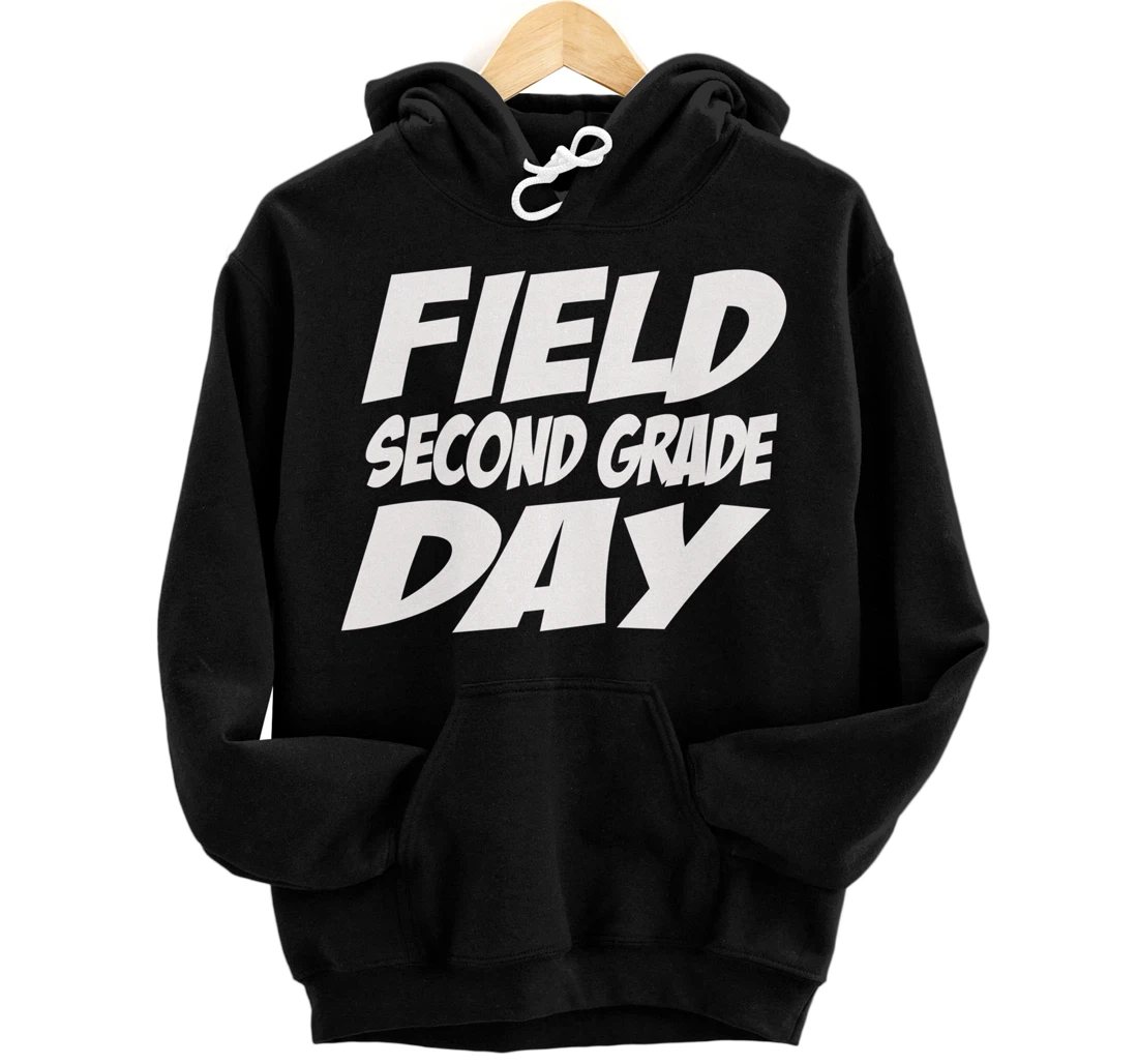 Personalized Field Day Second Grade Fun Day Last Day Of School Tie Dye Pullover Hoodie