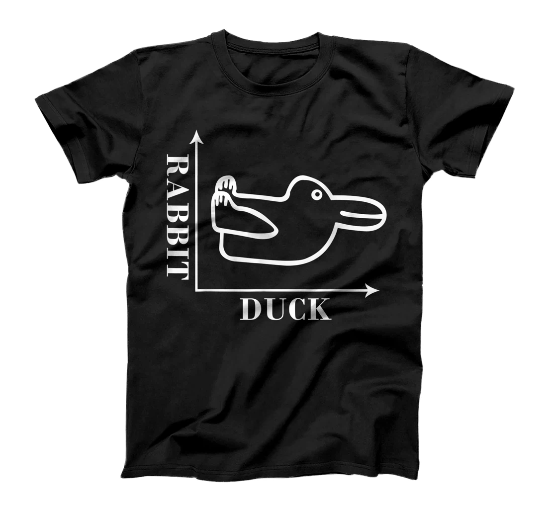 Philosophy Wittgenstein Rabbit Duck Illusion T-Shirt