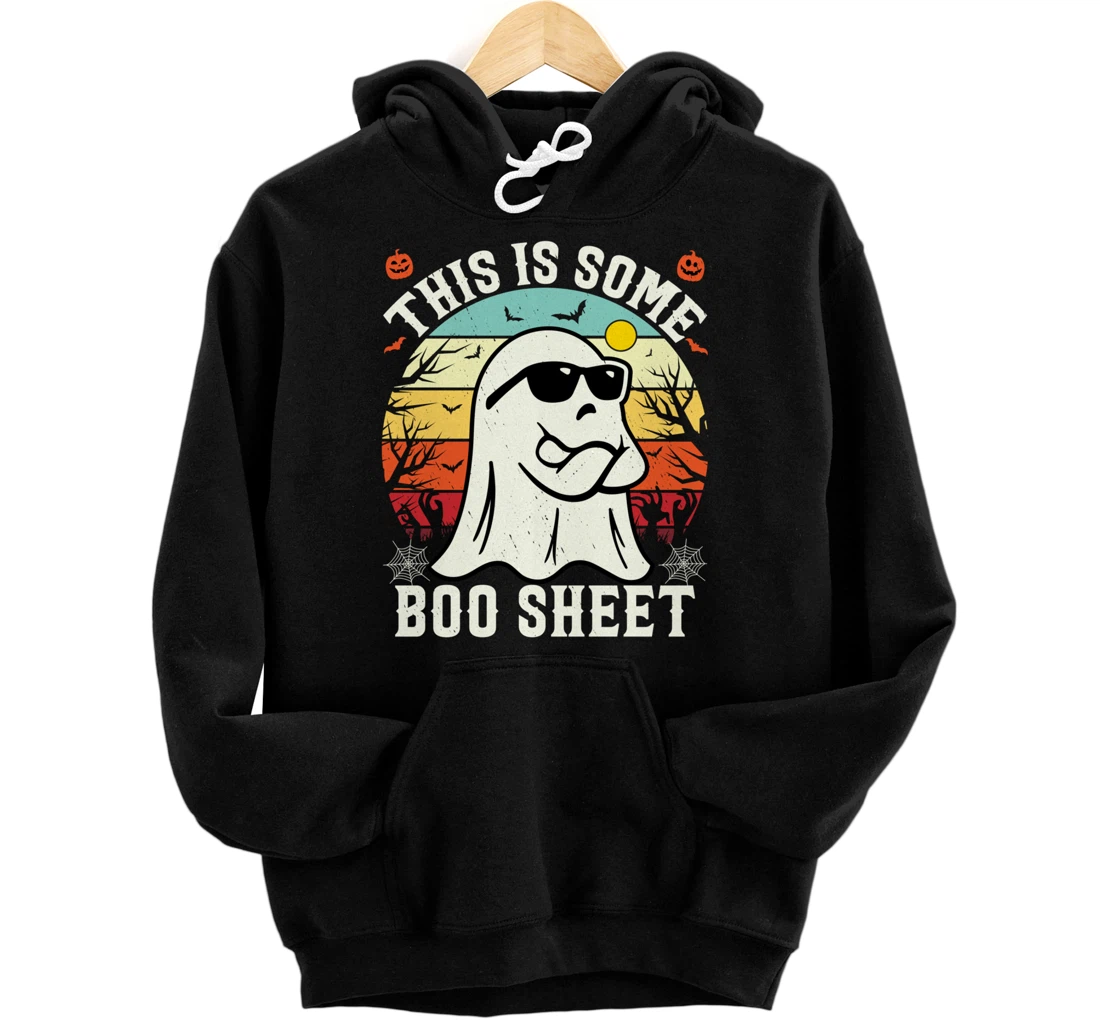 Personalized This Is Some Boo Sheet Ghost Halloween Funny Halloween Pullover Hoodie