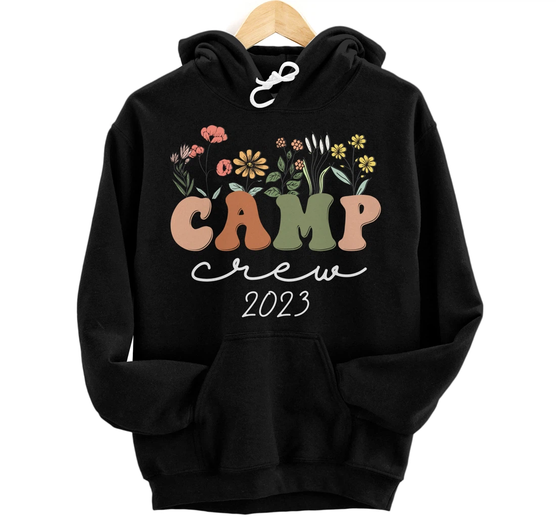 Personalized Camp Crew 2023 Family Camping Tees For Family Matching Pullover Hoodie