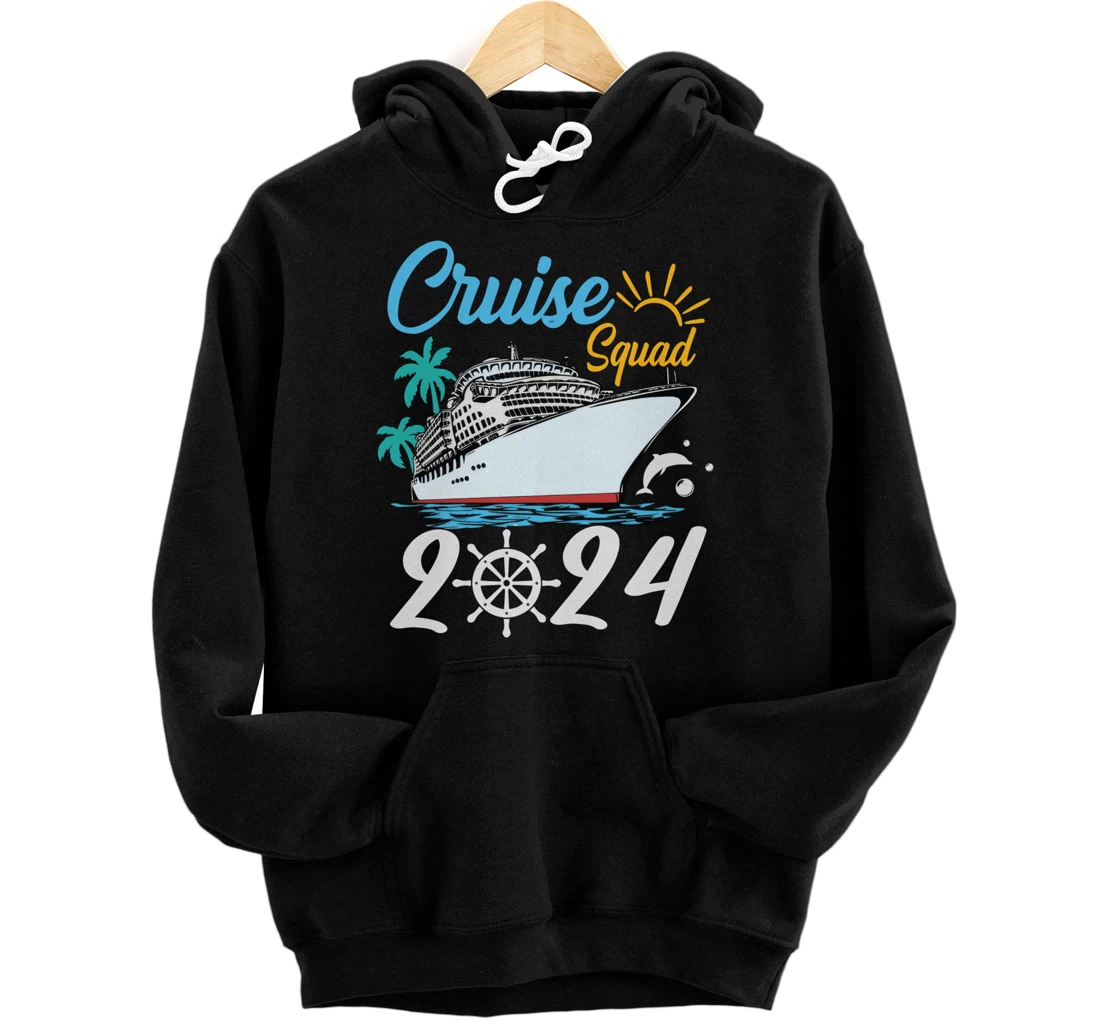 Personalized Cruise Squad 2024 Family Vacation Matching Family Group Pullover Hoodie