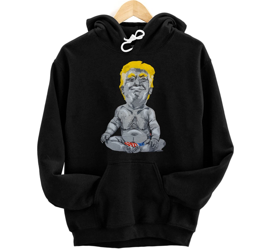 Personalized Donald Trump Satire Hoodie Woman Graffiti Art Jumper Man Pullover Hoodie