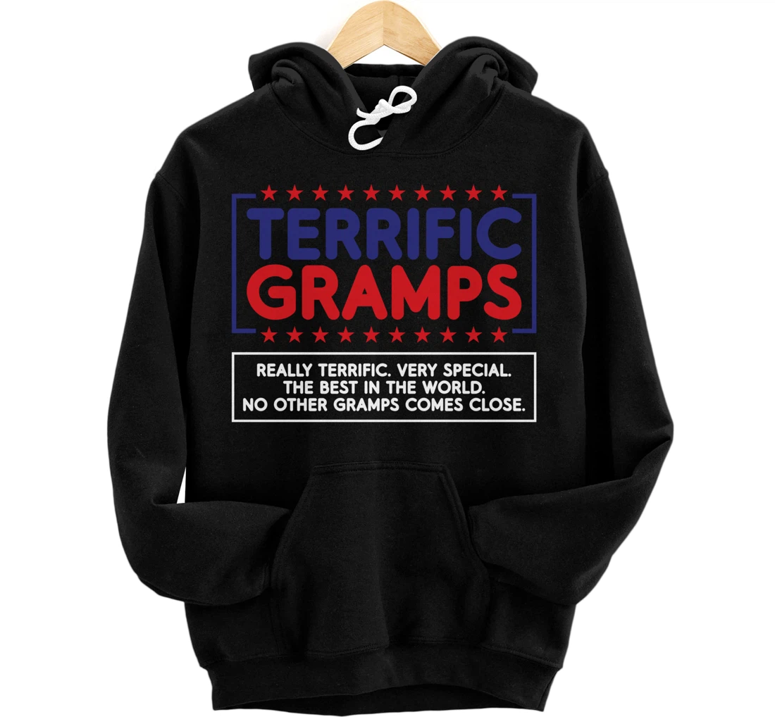 Personalized Gramps Fathers Day Shirt Donald Trump Funny Gramps Design Pullover Hoodie