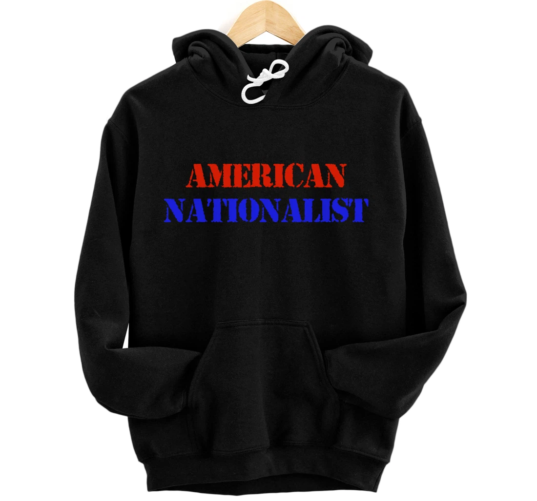 Personalized American Nationalist Trump Political Pullover Hoodie