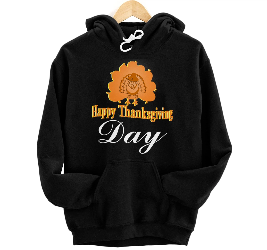 Personalized Happy Thanksgiving Day Thanksgiving Turkey Pullover Hoodie