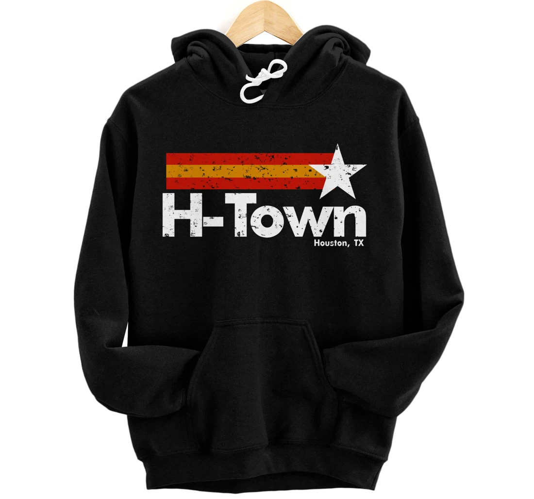 Personalized H Town Houston Texas Pullover Hoodie