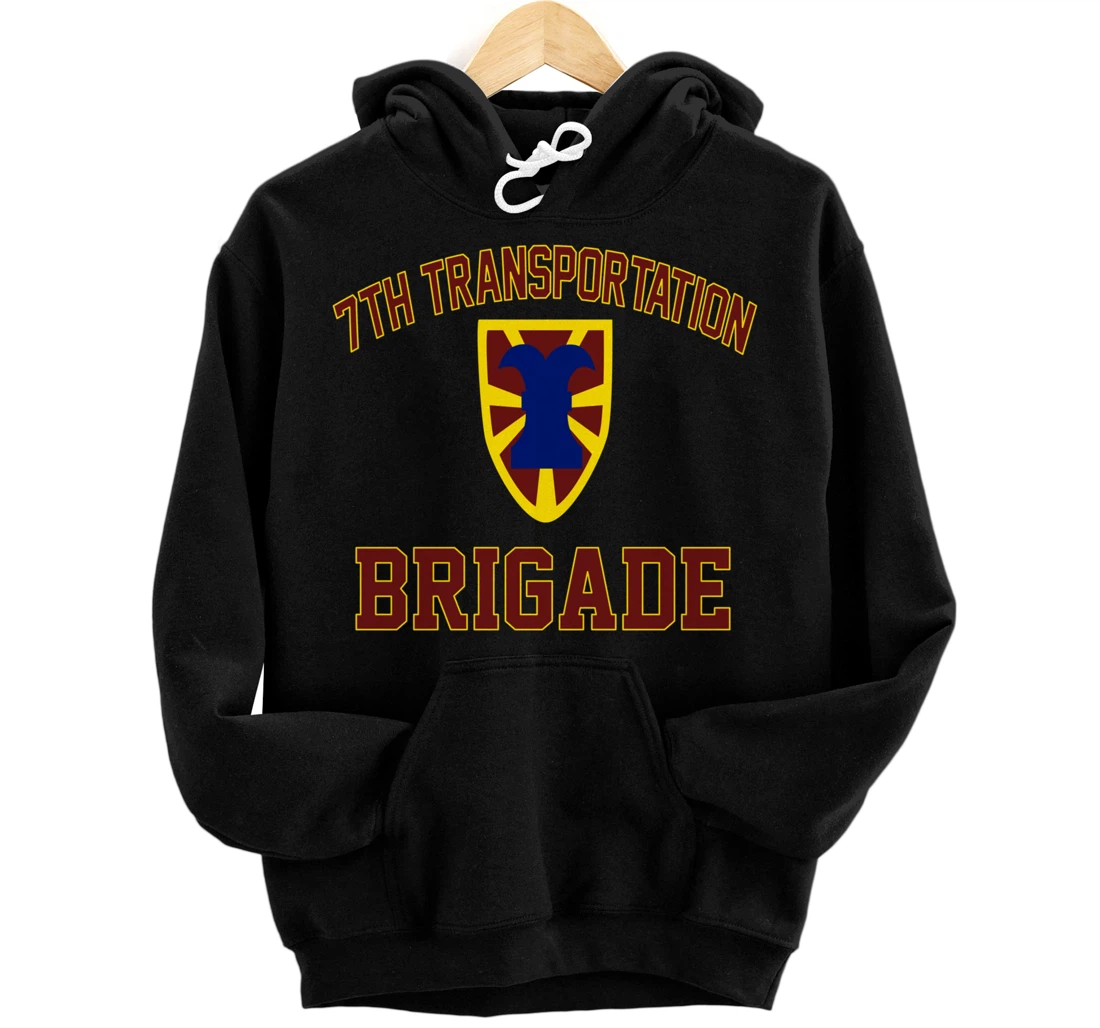 Personalized 7th Transportation Brigade Veteran Father's Day Veterans Day Pullover Hoodie