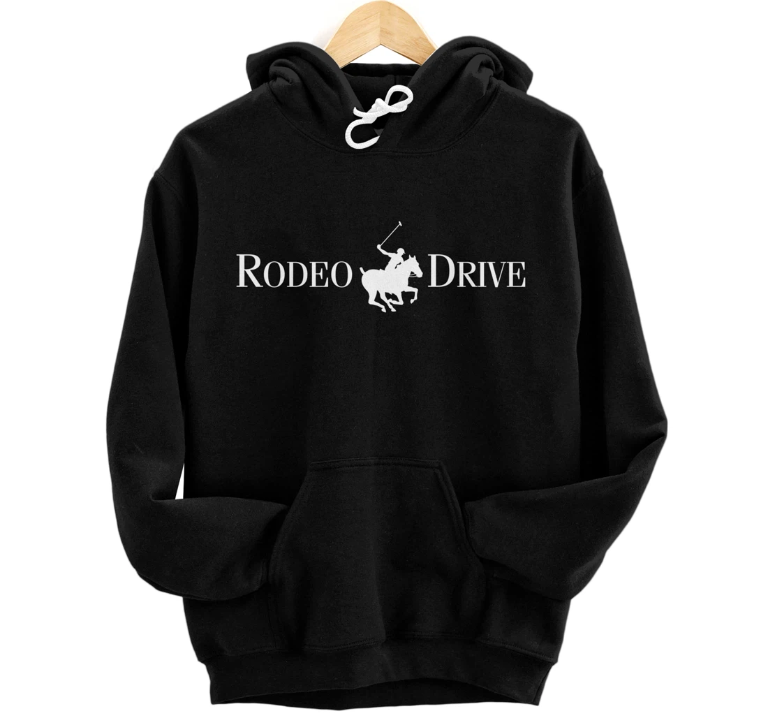 Personalized Rodeo Drive Beverly Hills California Polo Horse Los Angeles Pullover Hoodie