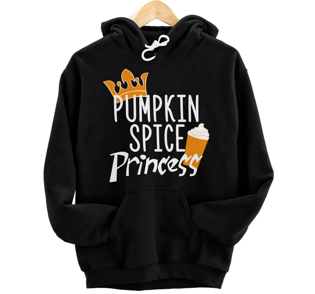 Personalized Turkey Day Shirt Pumpkin Spice Princess Thanksgiving Day Pullover Hoodie