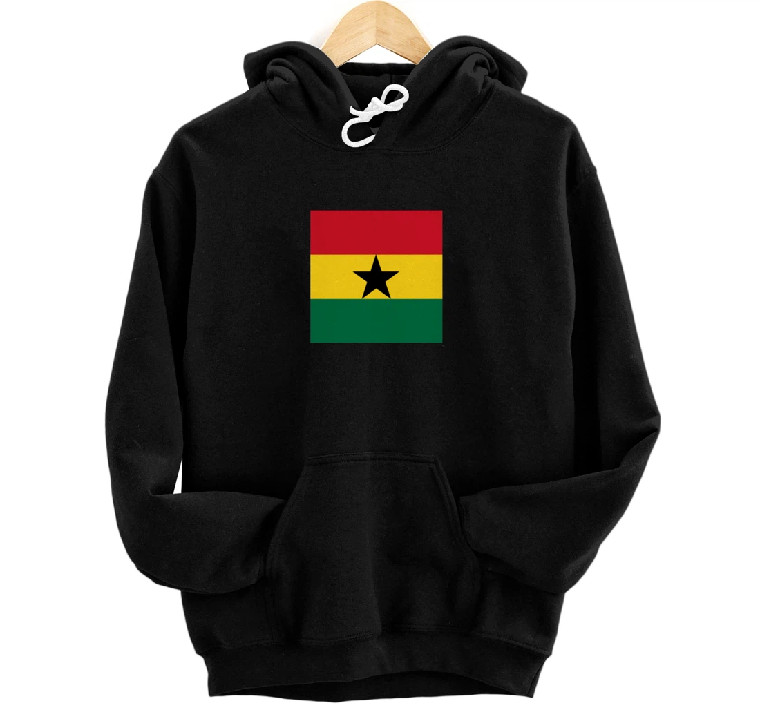 Personalized Ghanaian Flag Love Ghana Independence Day Pullover Hoodie