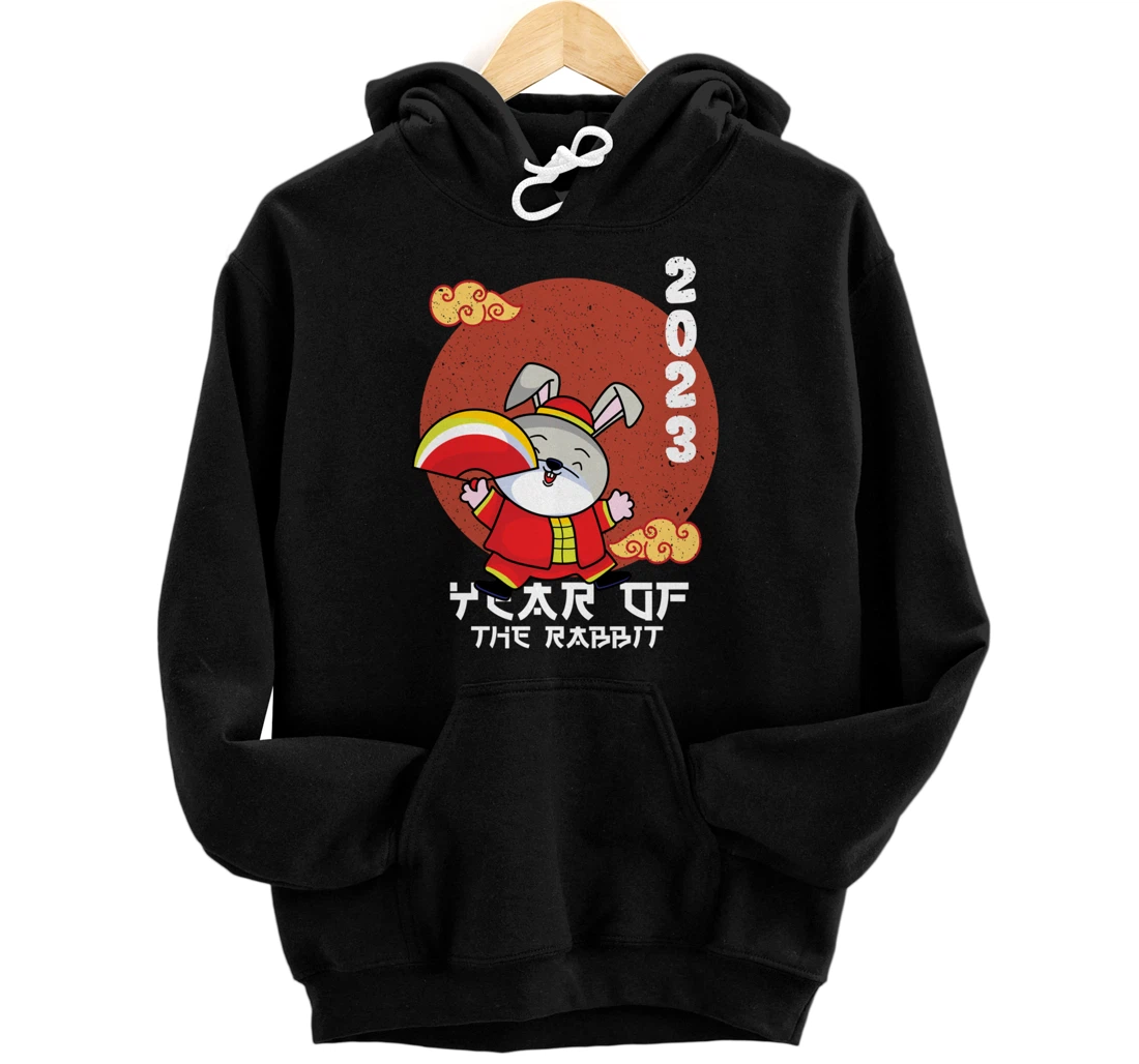 Personalized Year Of The Rabbit 2023 Chinese Zodiac Lunar New Year 2023 Pullover Hoodie