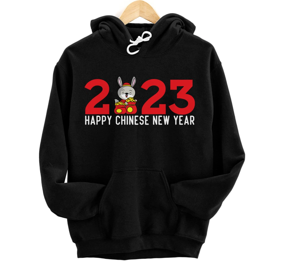 Personalized Zodiac Chinese Rabbit Shirt New Year 2023 Year of the Rabbit Pullover Hoodie