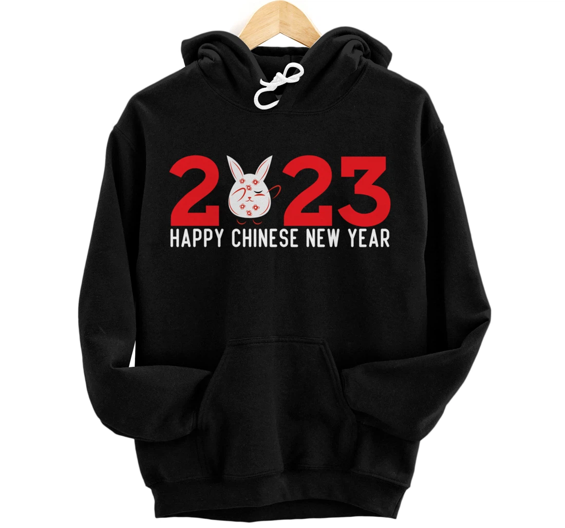 Personalized Zodiac Chinese Rabbit Shirt New Year 2023 Year of the Rabbit Pullover Hoodie