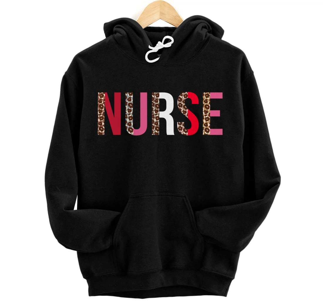 Personalized Nurse Valentines Day Valentine ER ICU NICU RN Nurses Women Pullover Hoodie