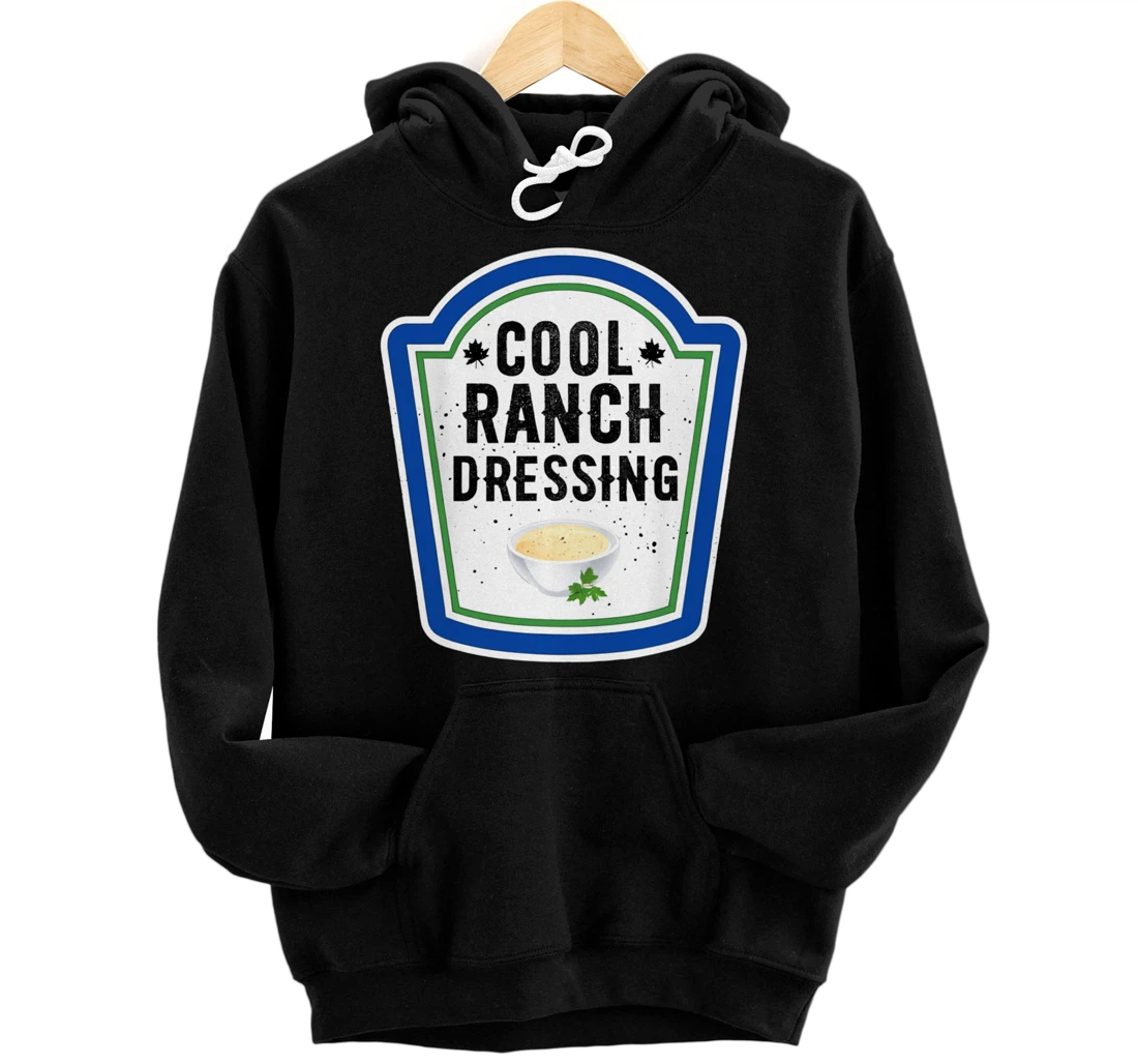 Personalized Funny Ranch Dressing Group Condiment Halloween Costume Pullover Hoodie